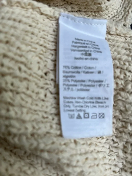 J. Crew Hi-Neck Sweater Tank in Antique White (Cream) Size Small - Picture 10 of 10